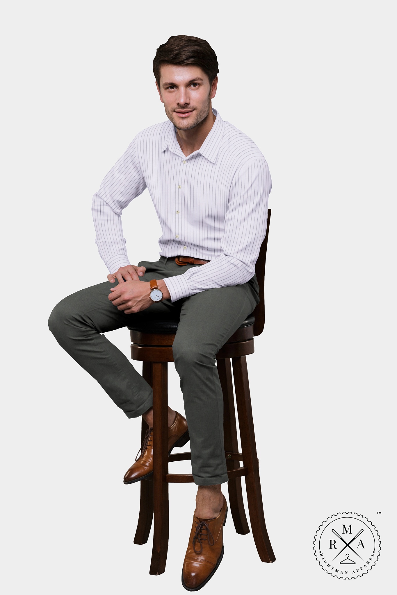 White Lining Shirt SH273